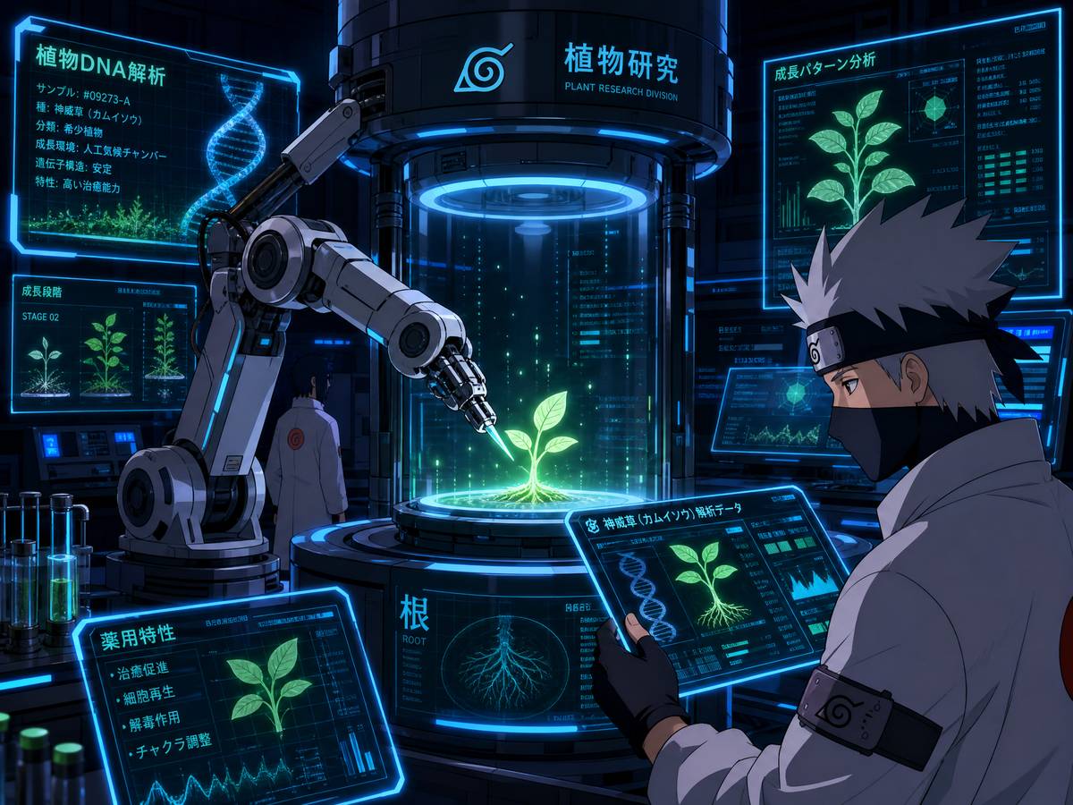 国产AI视频-智能植物分析